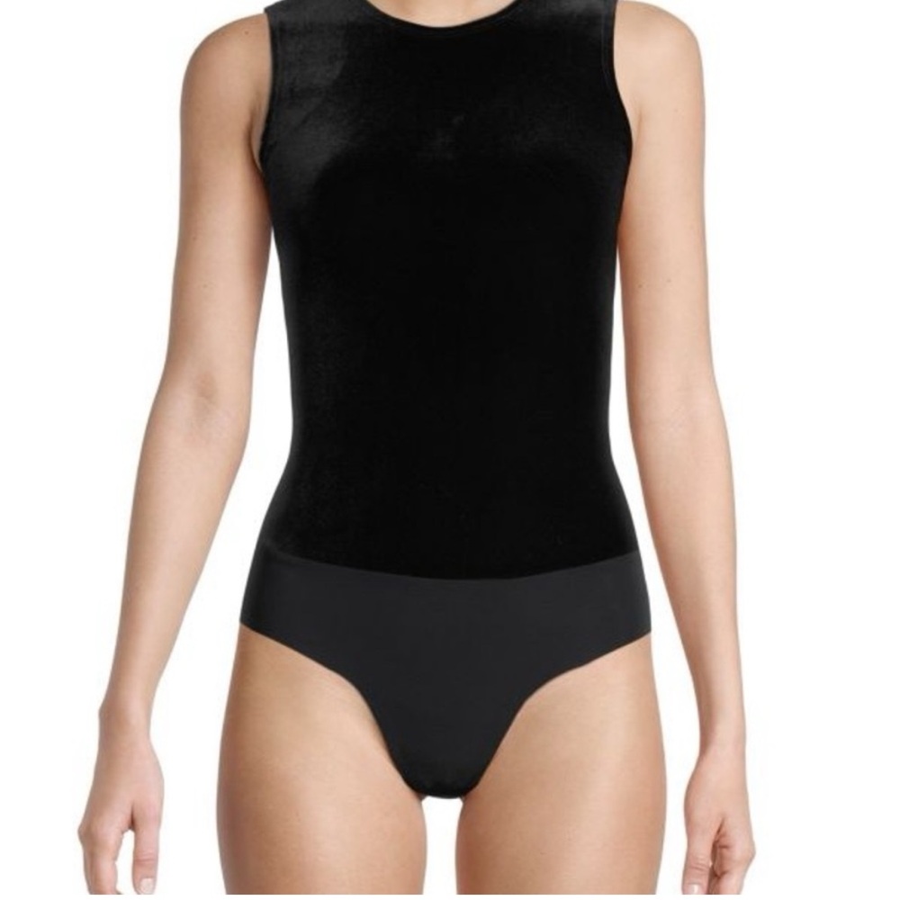 Commando Black Sleeveless Bodysuit